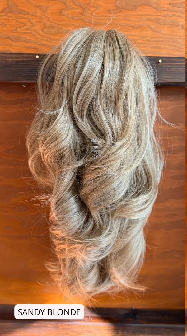 ICHA Beauty Blowout Multiway Ponytail – Clip & Drawstring 40 cm