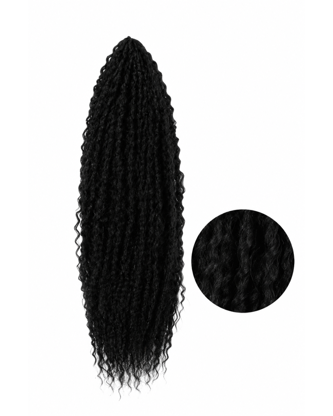 Curly hair fiber Brazilian 60cm