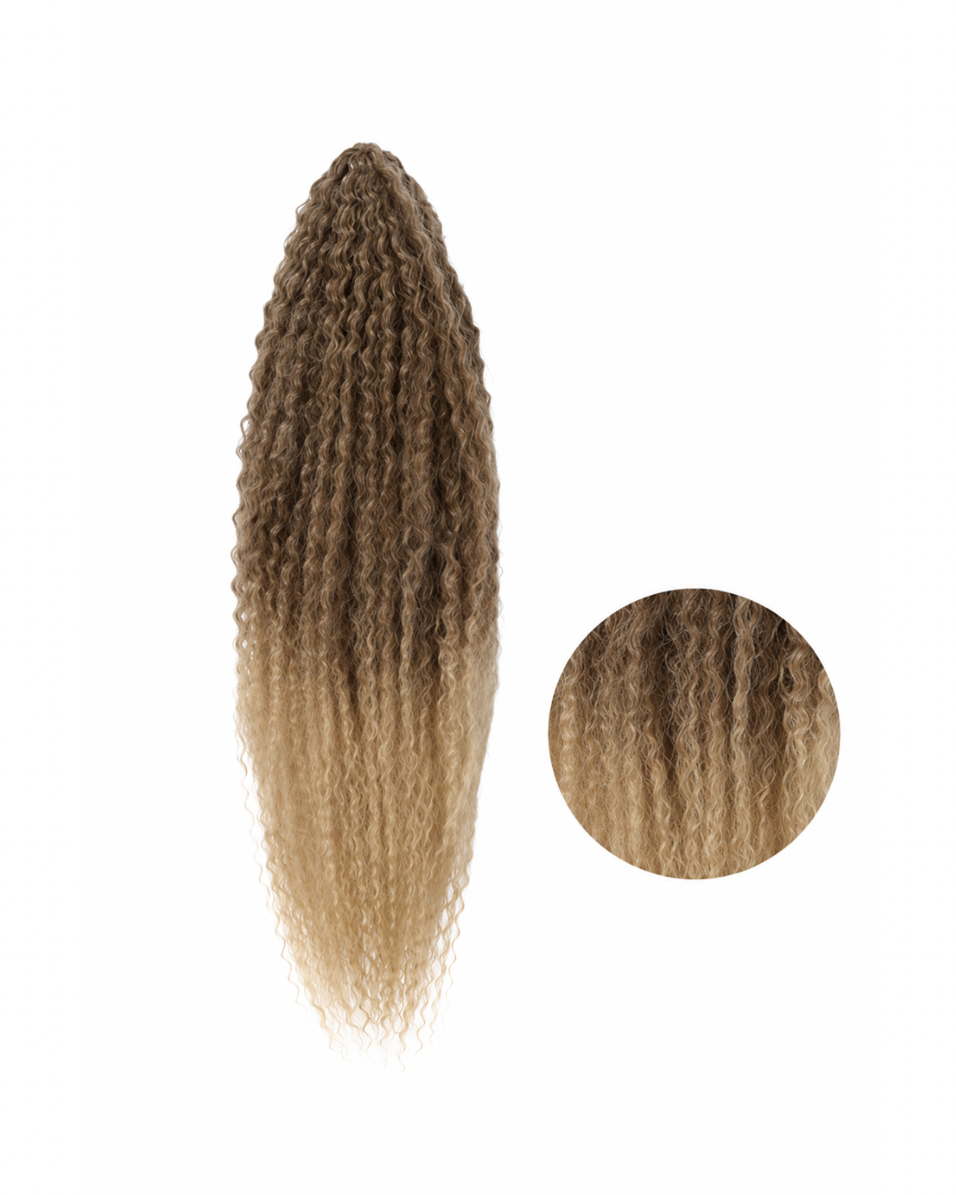 Curly hair fiber Brazilian 60cm