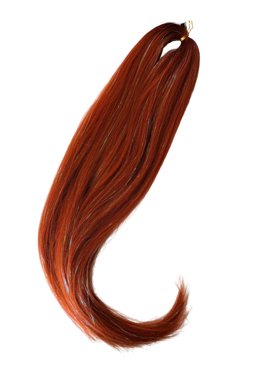 Tinsel shimmering hair fiber 70cm