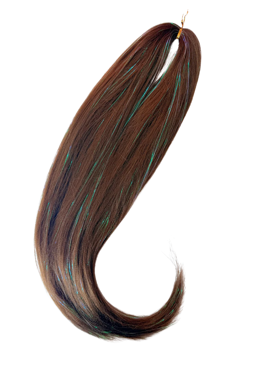 Tinsel shimmering hair fiber 70cm