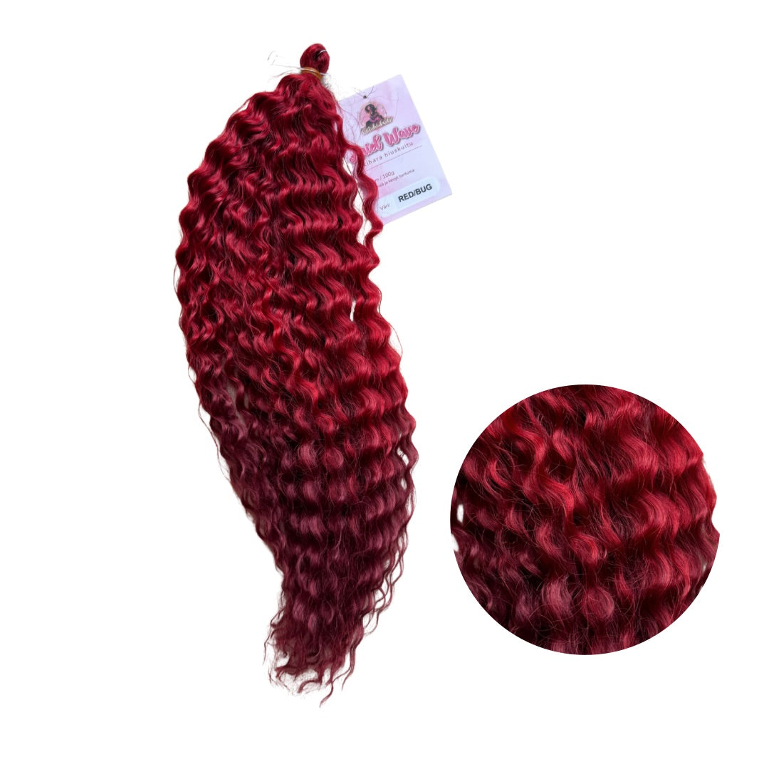 Curly fiber hair Ariel Wave 55cm