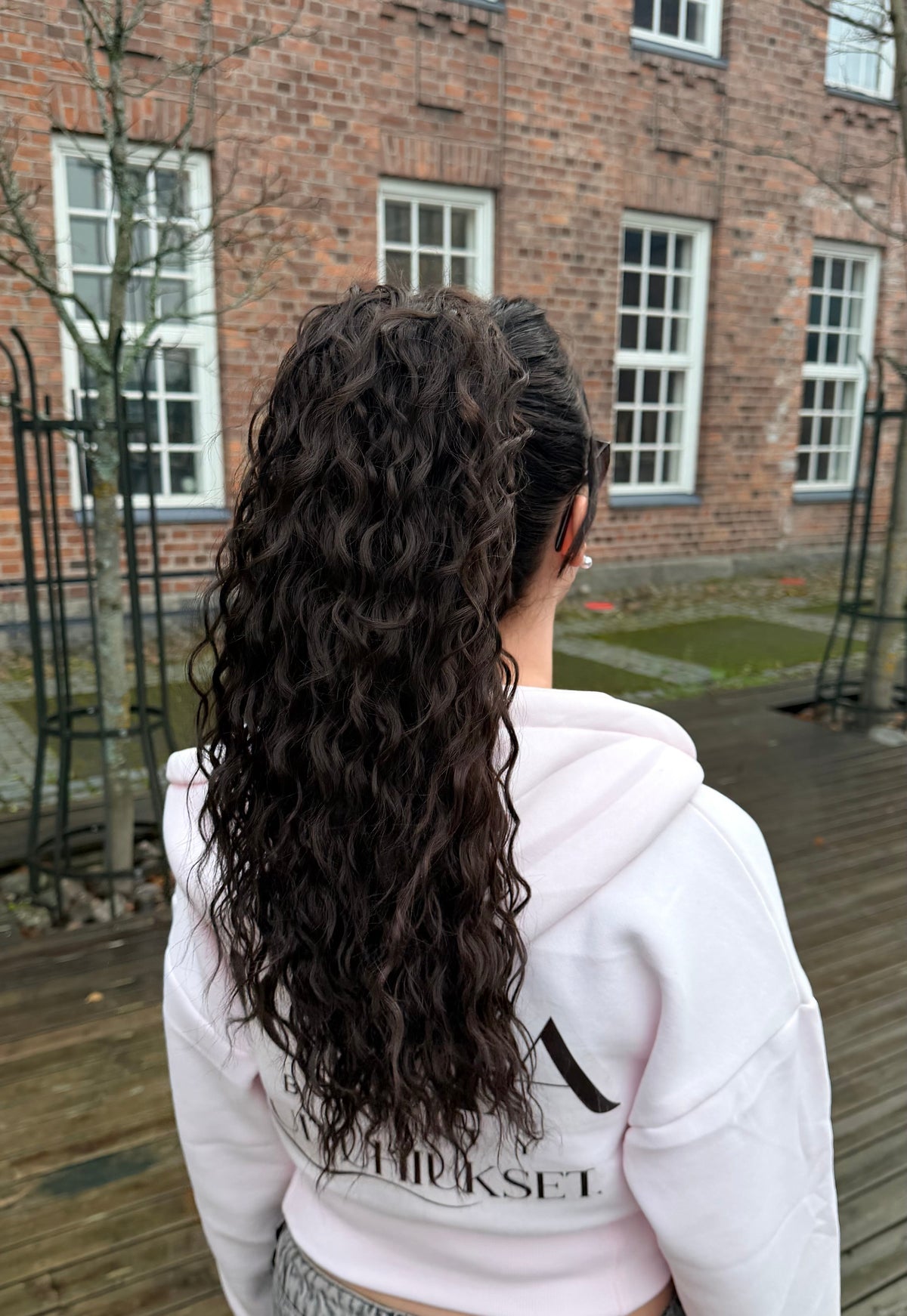 ICHA Beauty Waterwave Hästsvans – syntetisk hårförlängning 50 cm / 20"