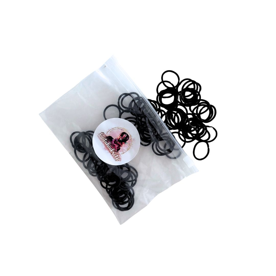 Mini hair ties 100 pcs