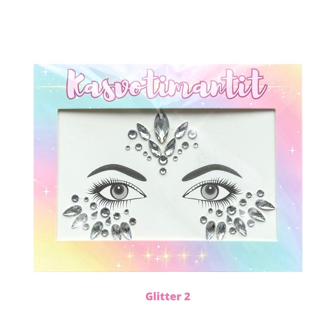 Kasvotimantit - Face gems - Kuituhiukset.fi