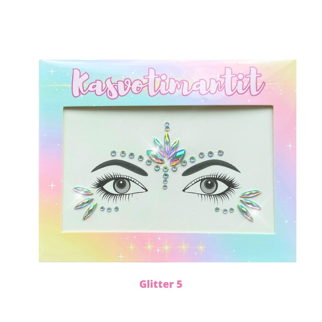 Kasvotimantit - Face gems - Kuituhiukset.fi