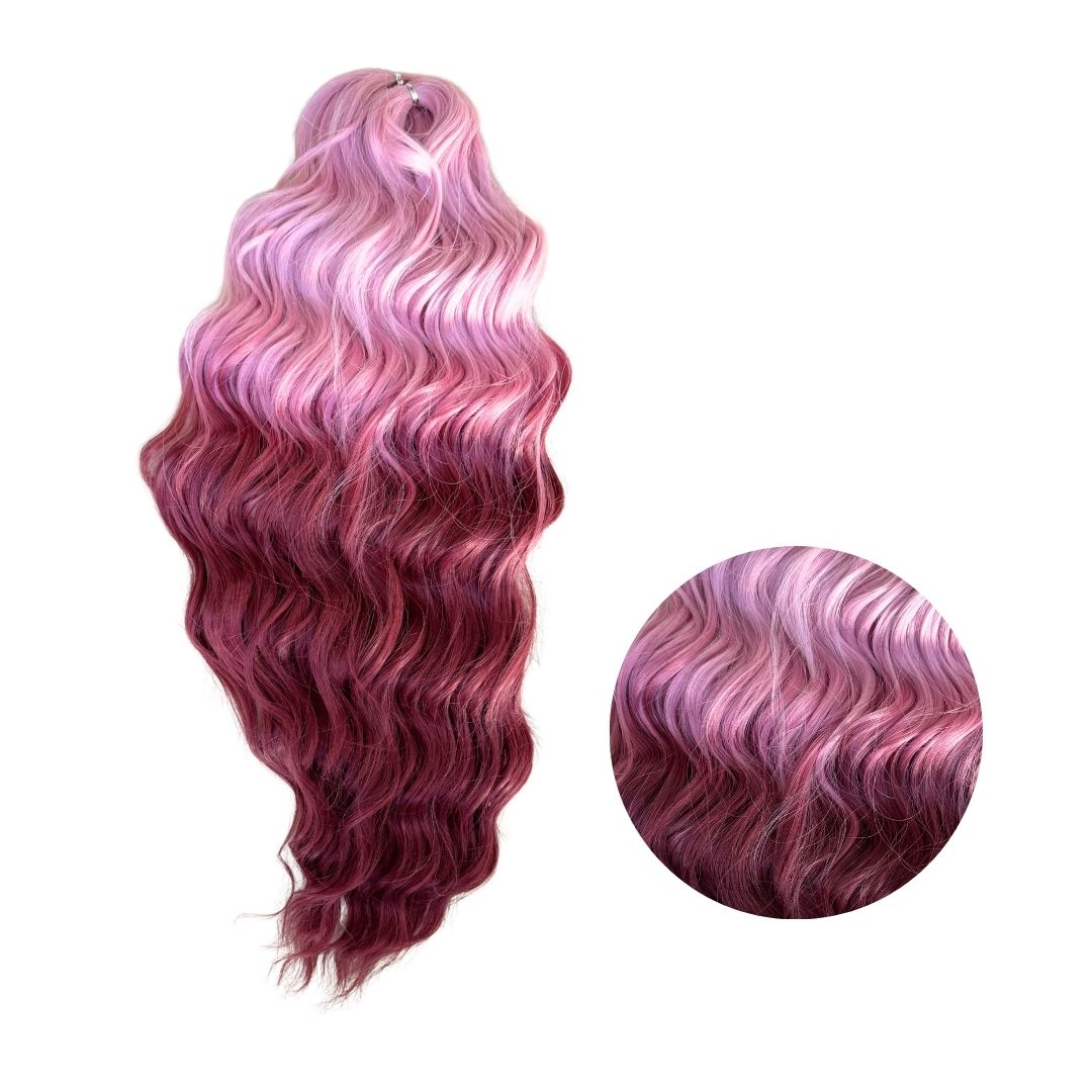 Anna Wave wavy fiber hair 60cm