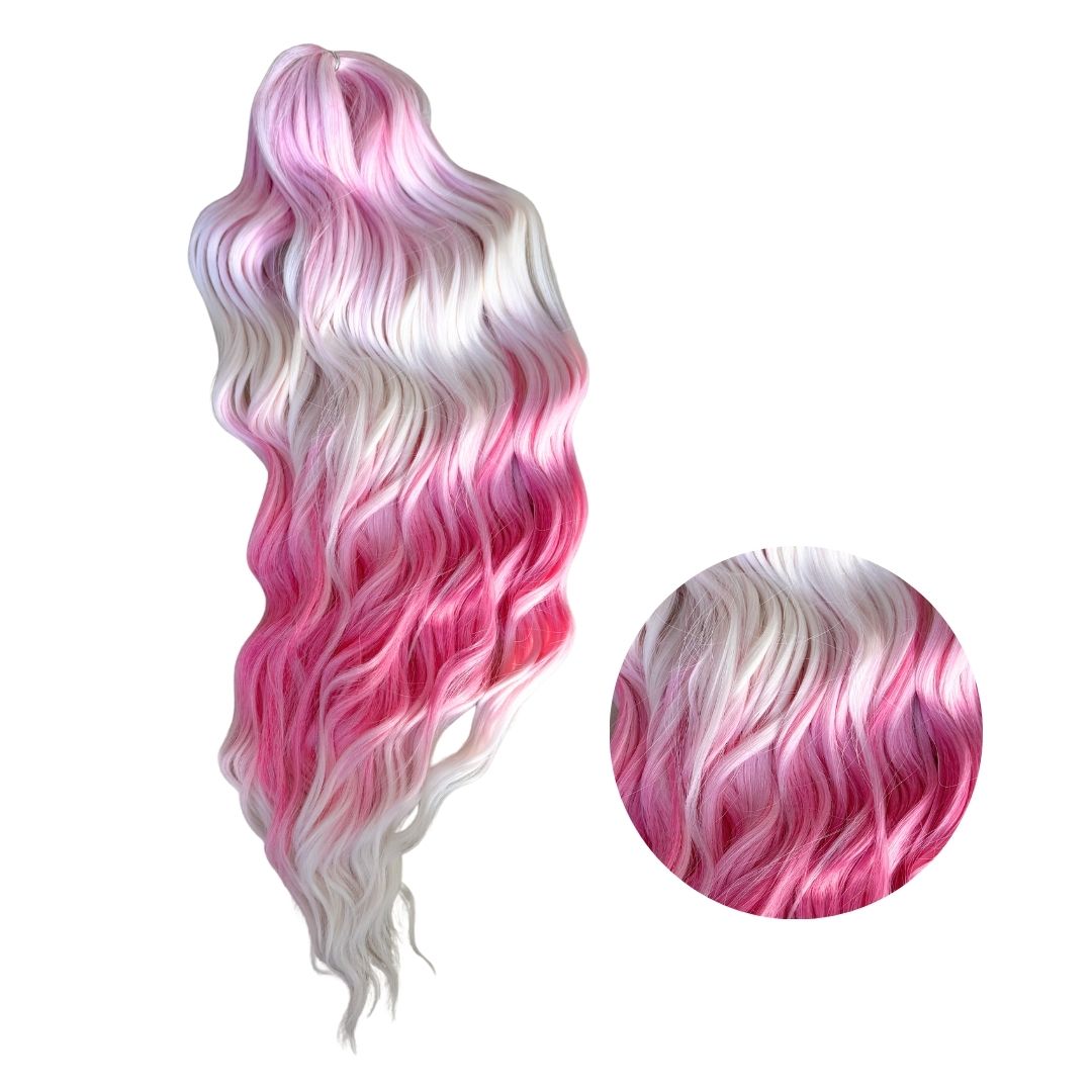 Anna Wave wavy fiber hair 60cm