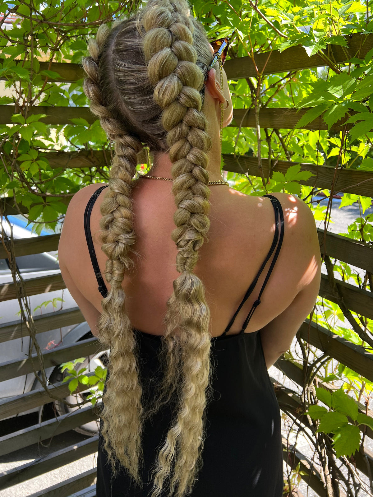 Curly fiber hair Ariel Wave 55cm