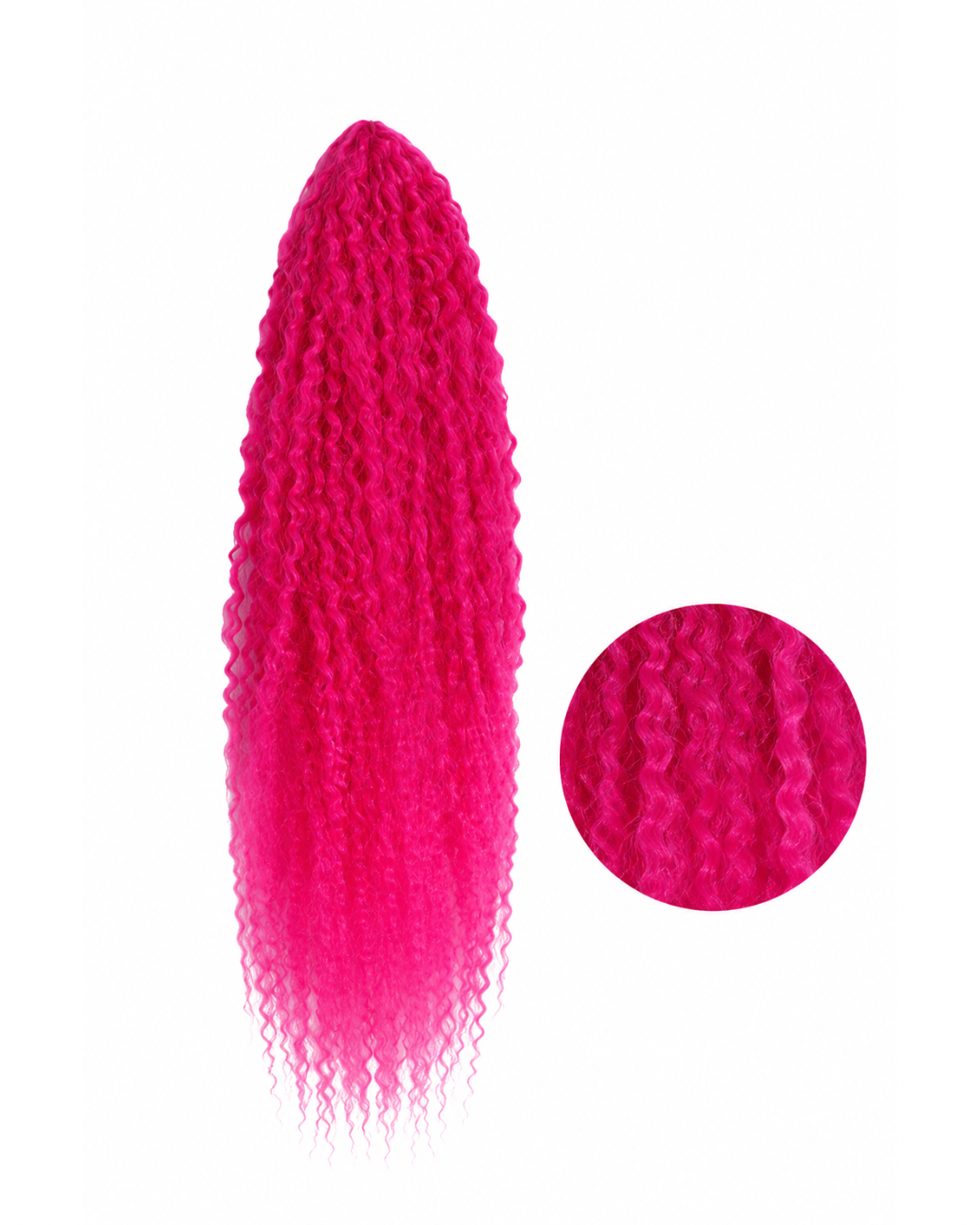Curly hair fiber Brazilian 60cm