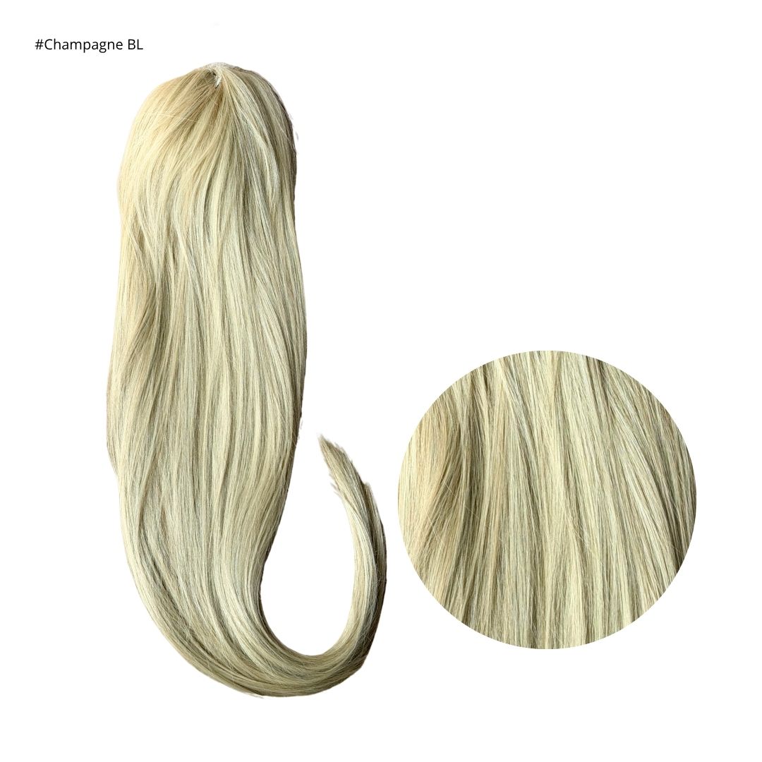 ICHA Beauty Straight Ponytail – Synthetic Hair Extension 70 cm / 28"