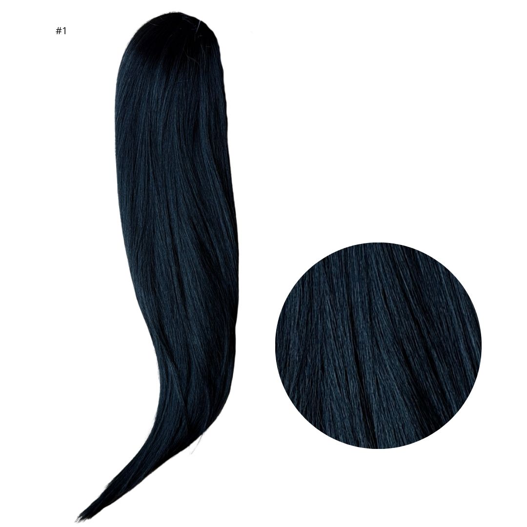 ICHA Beauty Straight Ponytail – Synthetic Hair Extension 70 cm / 28"