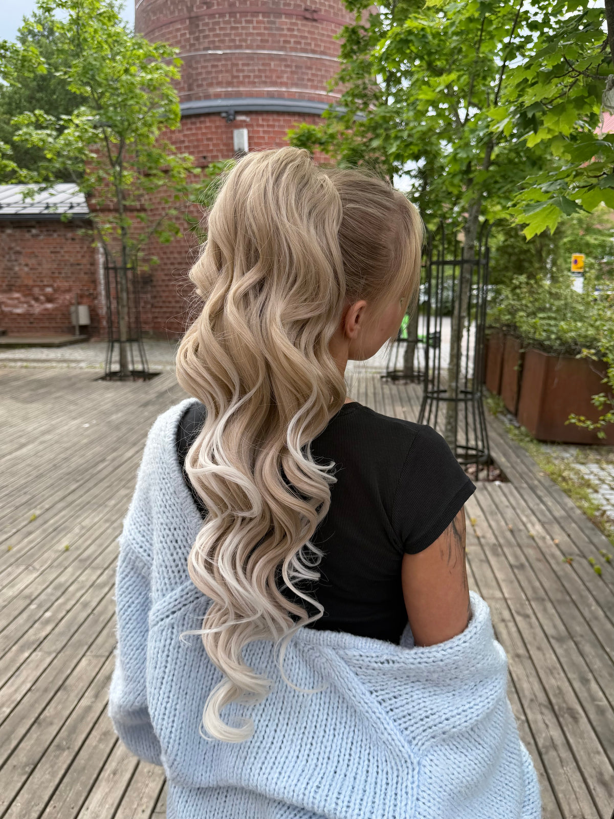 ICHA Beauty Loose Wave Ponytail – Synthetic Hair Extension 70 cm / 28"