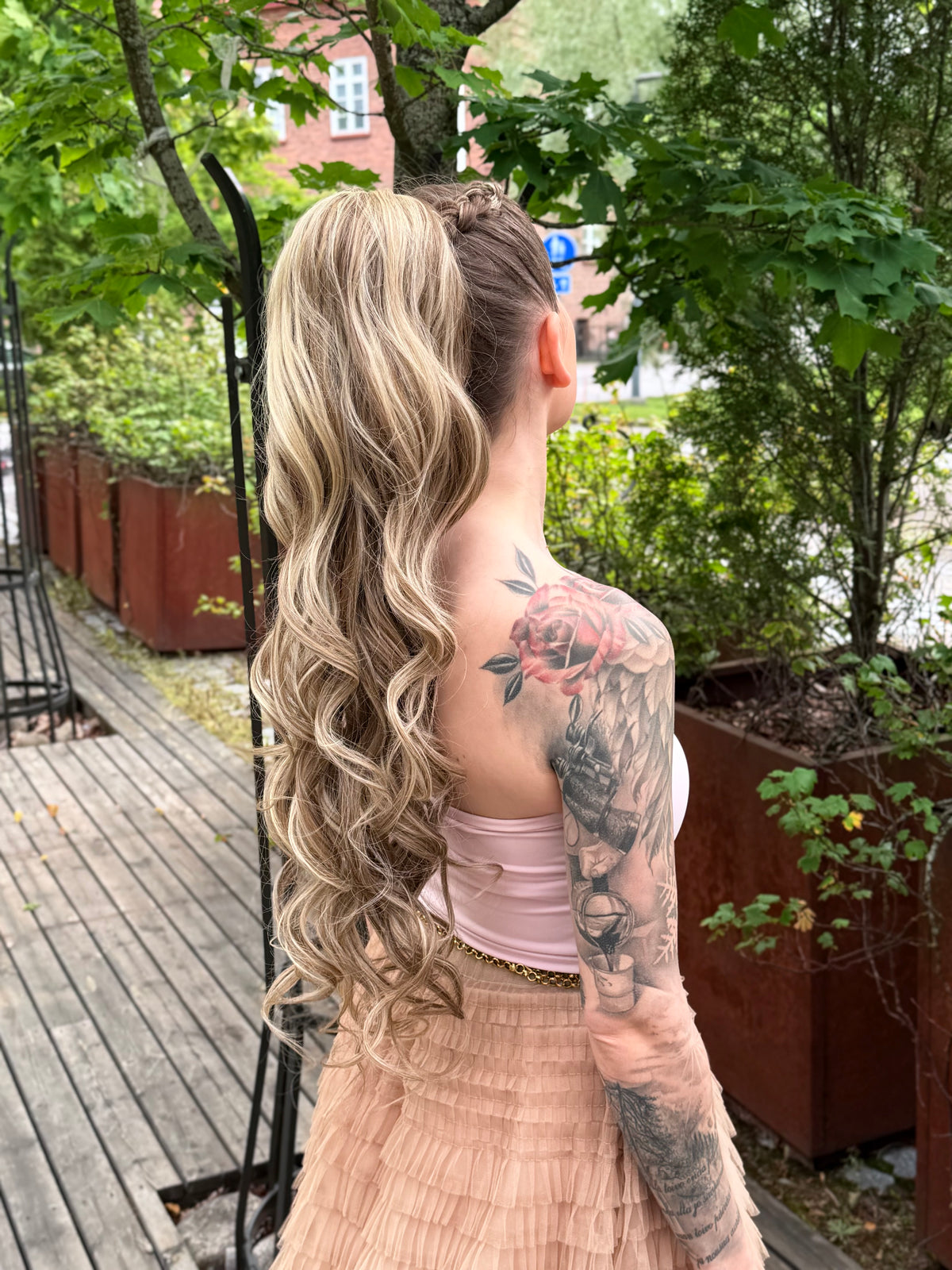 ICHA Beauty Loose Wave Ponytail – Synthetic Hair Extension 70 cm / 28"