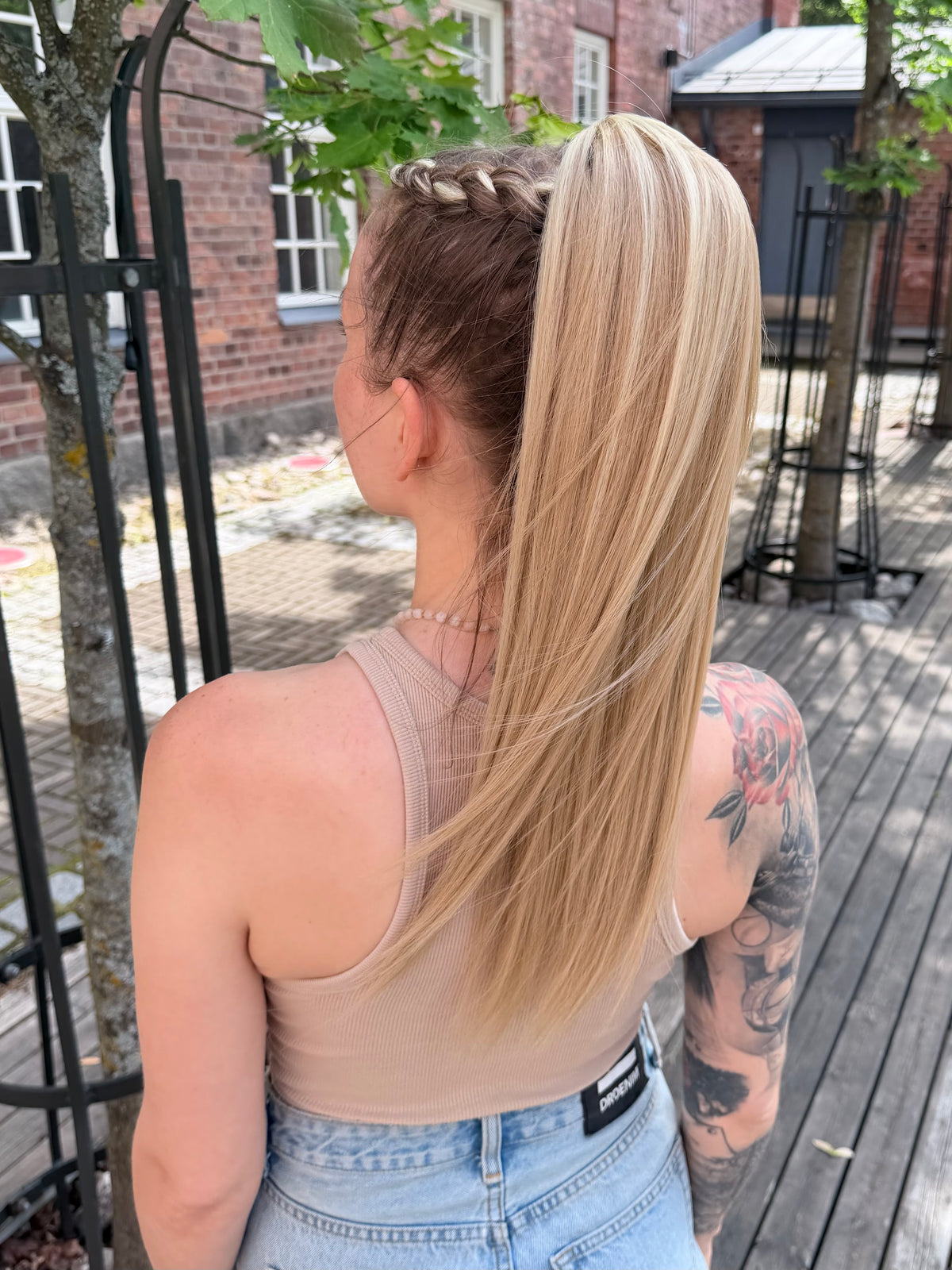 ICHA Beauty Rak Hästsvans – syntetisk hårförlängning 50 cm / 20"