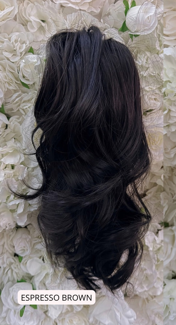 ICHA Beauty Blowout Multiway Hästsvans – clip & dragsnöre 40 cm