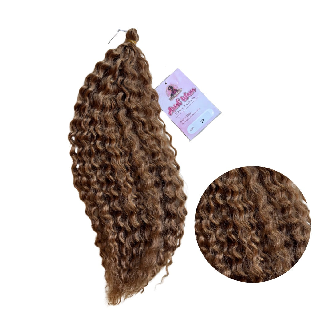 Curly fiber hair Ariel Wave 55cm