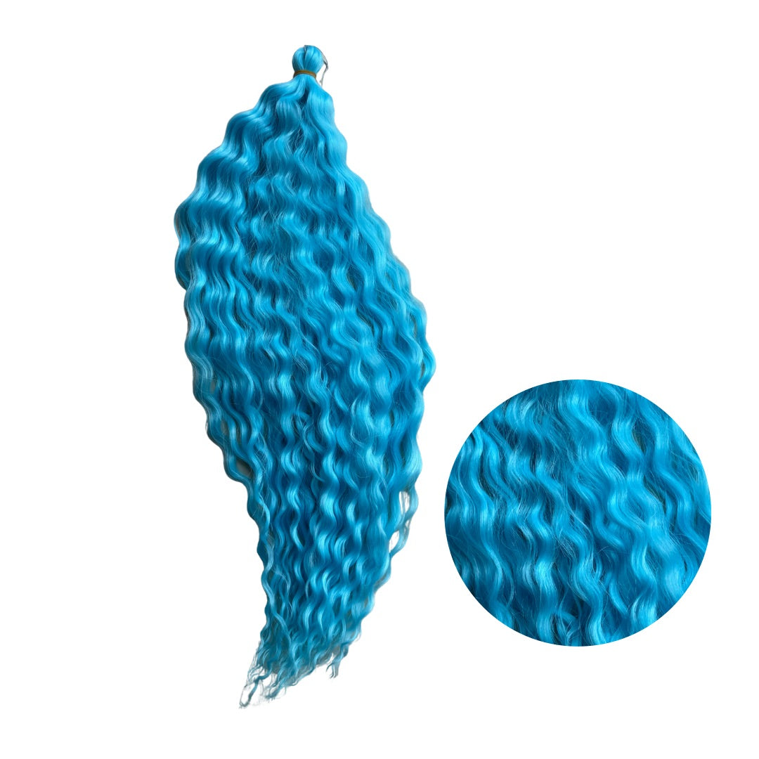 Curly fiber hair Ariel Wave 55cm