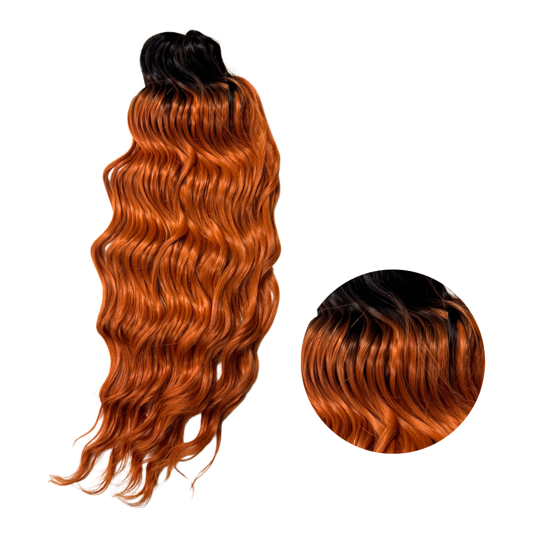 Anna Wave wavy fiber hair 60cm