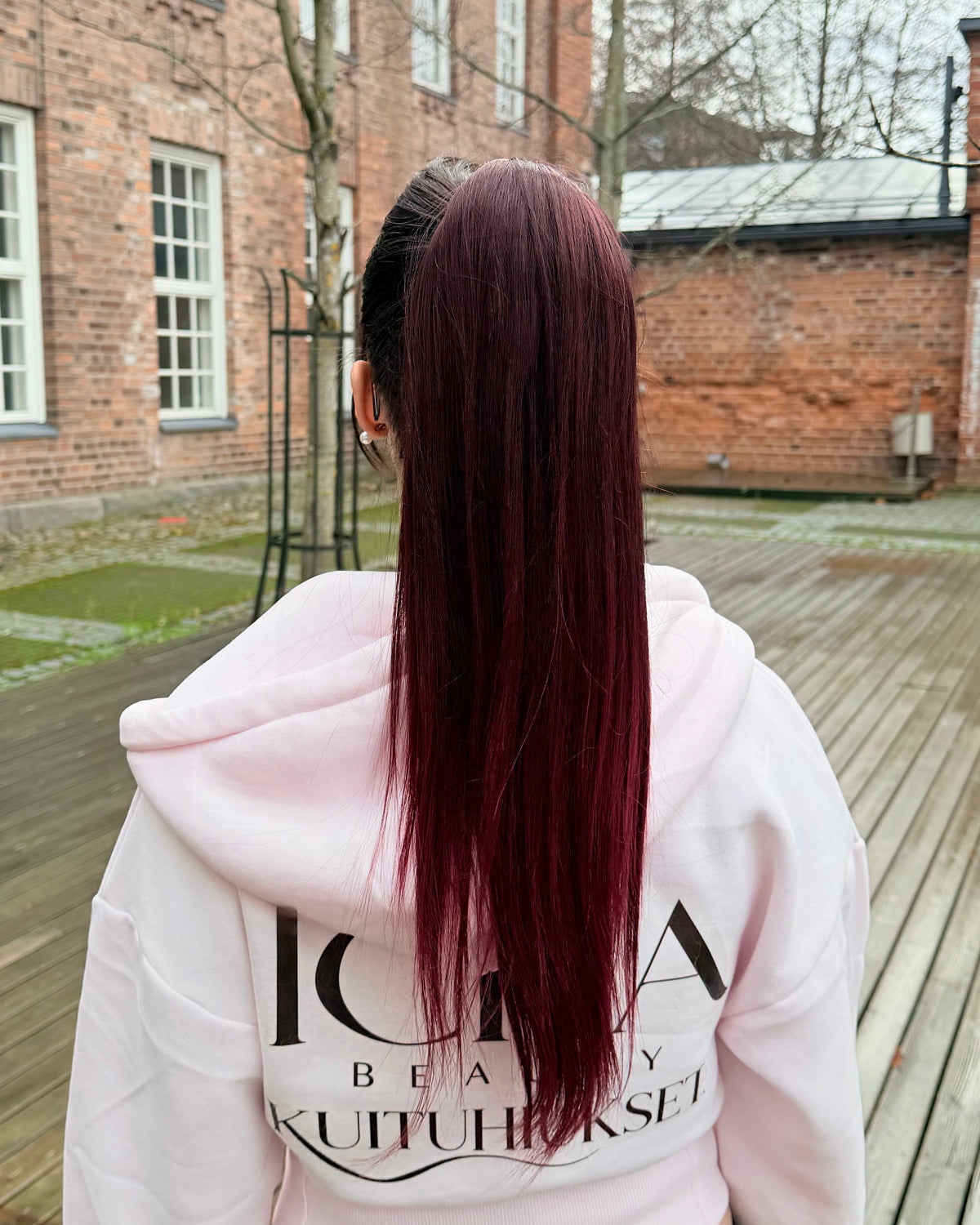 ICHA Beauty Straight Ponytail – Synthetic Hair Extension 50 cm / 20"