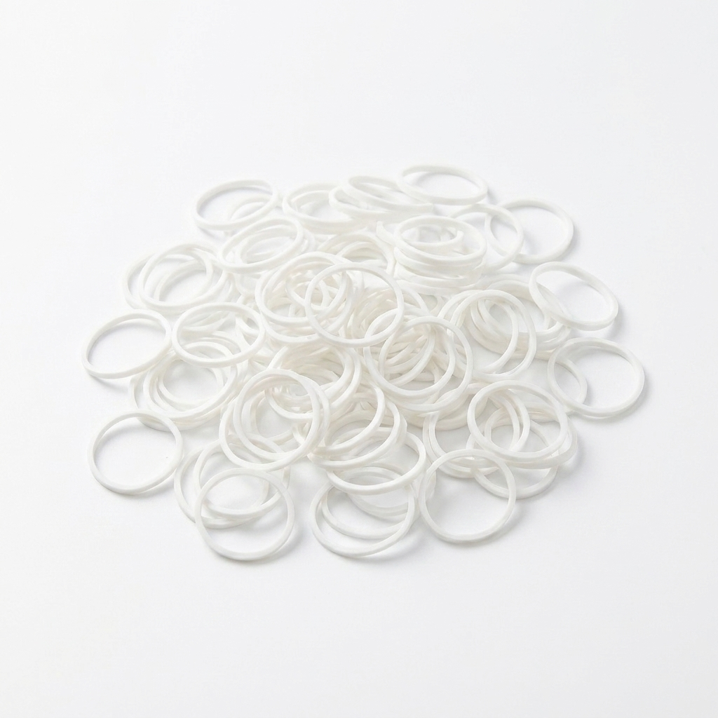 Durable elastic bands 500 pcs – for braiding and hairstyles