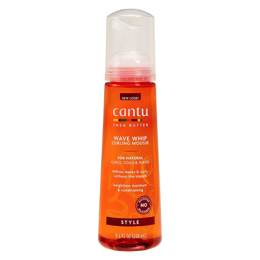 Cantu Shea Butter Wave Whip Curling Mousse - muotoiluvaahto 248ml - Kuituhiukset.fi