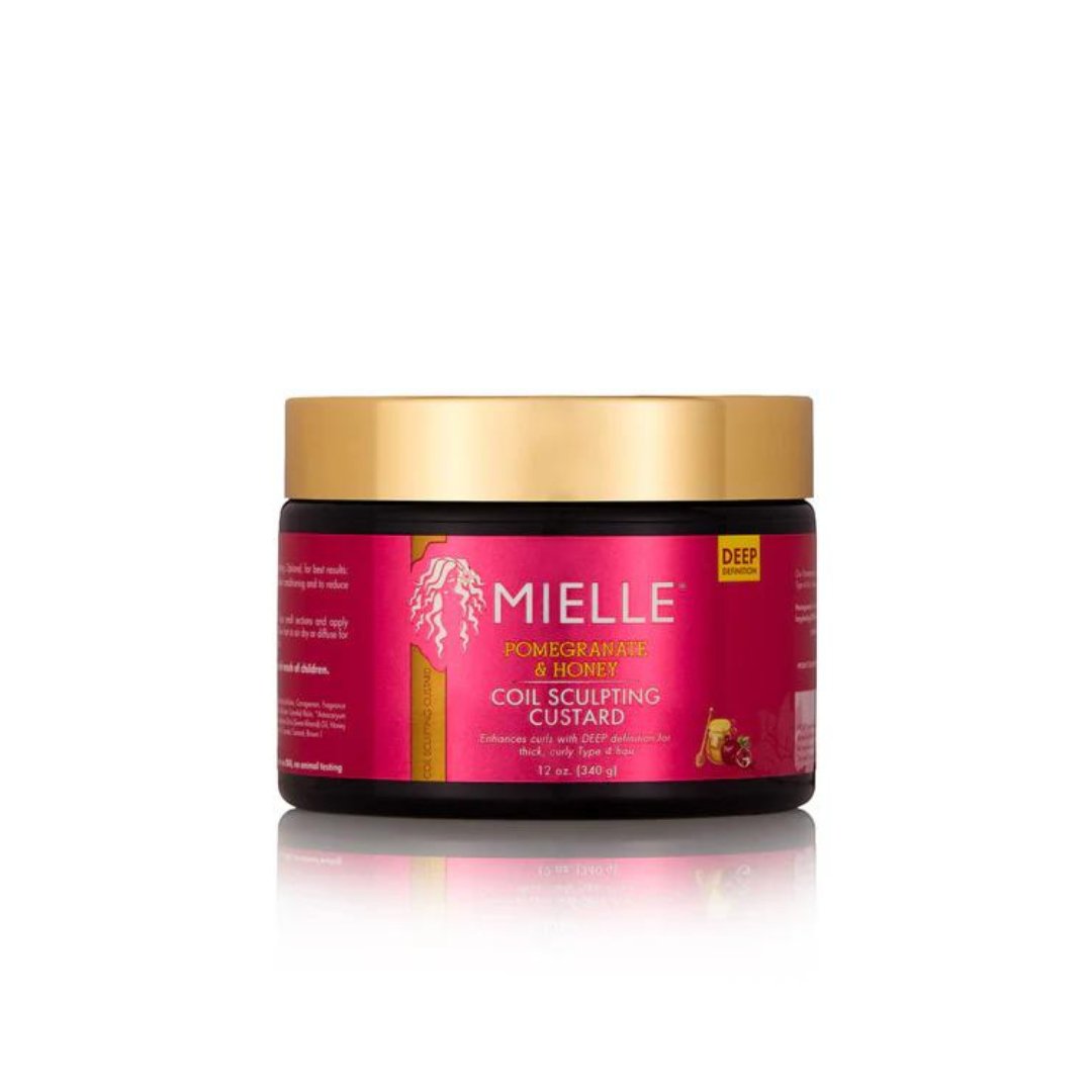 Mielle Pomegranate & Honey Coil Sculpting Custard 340g - Kuituhiukset.fi