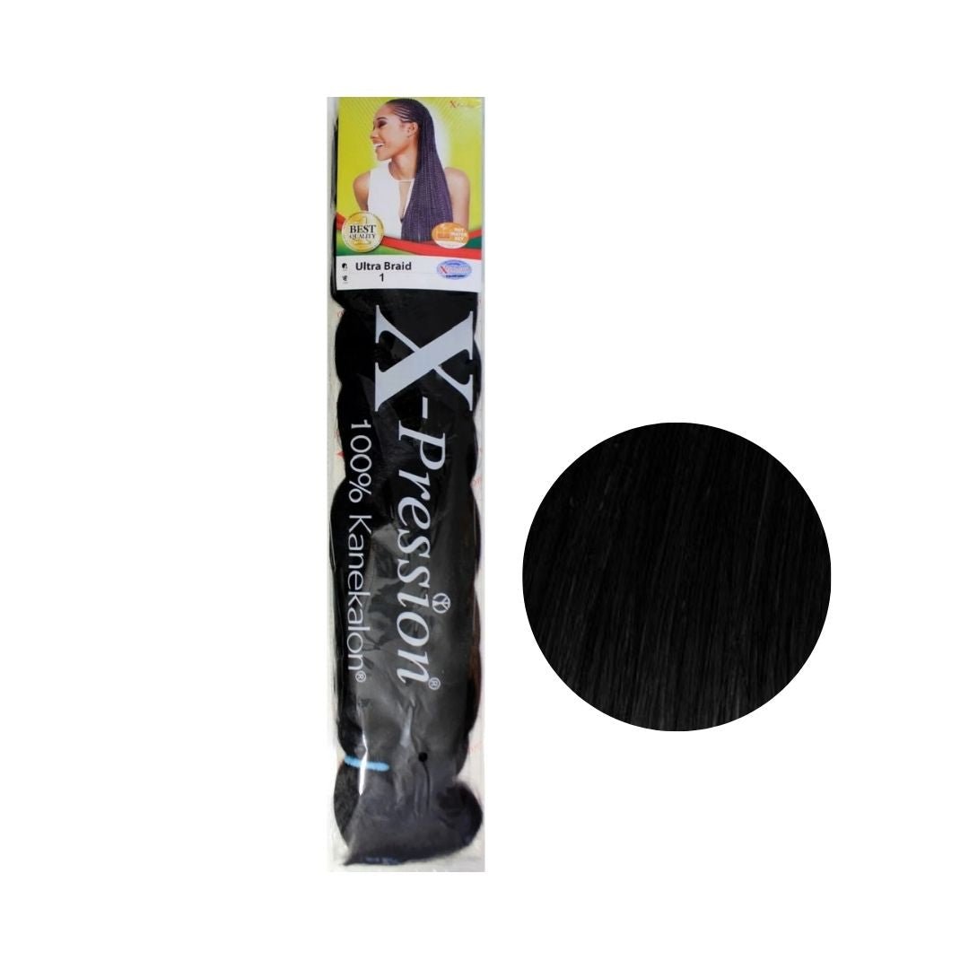 X-Pression - Ultra Braid hiuskuitu - Kuituhiukset.fi